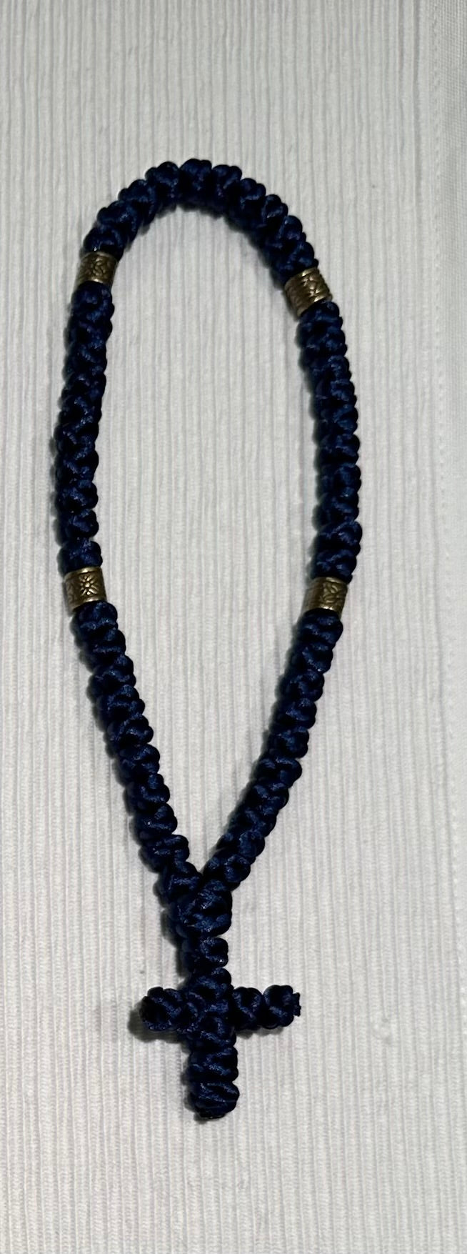 50-knot Orthodox prayer rope (satin) chotki komboskini