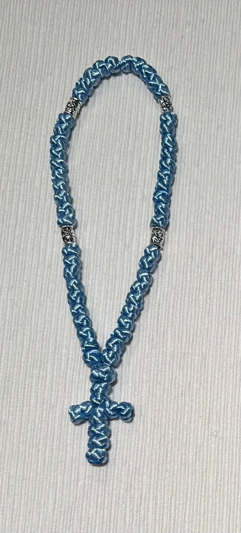 50-knot Orthodox prayer rope (satin) chotki komboskini