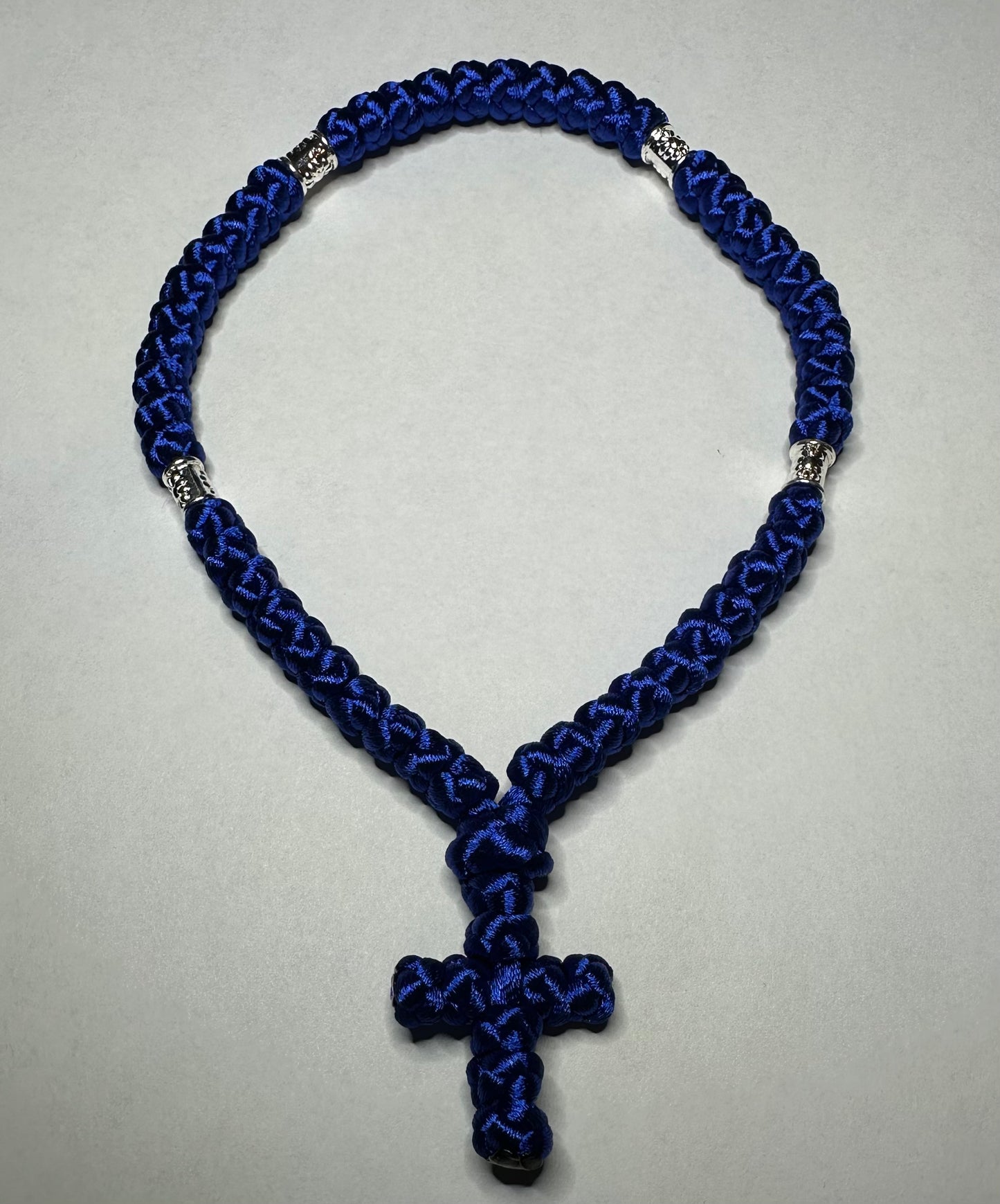 50-knot Orthodox prayer rope (satin) chotki komboskini