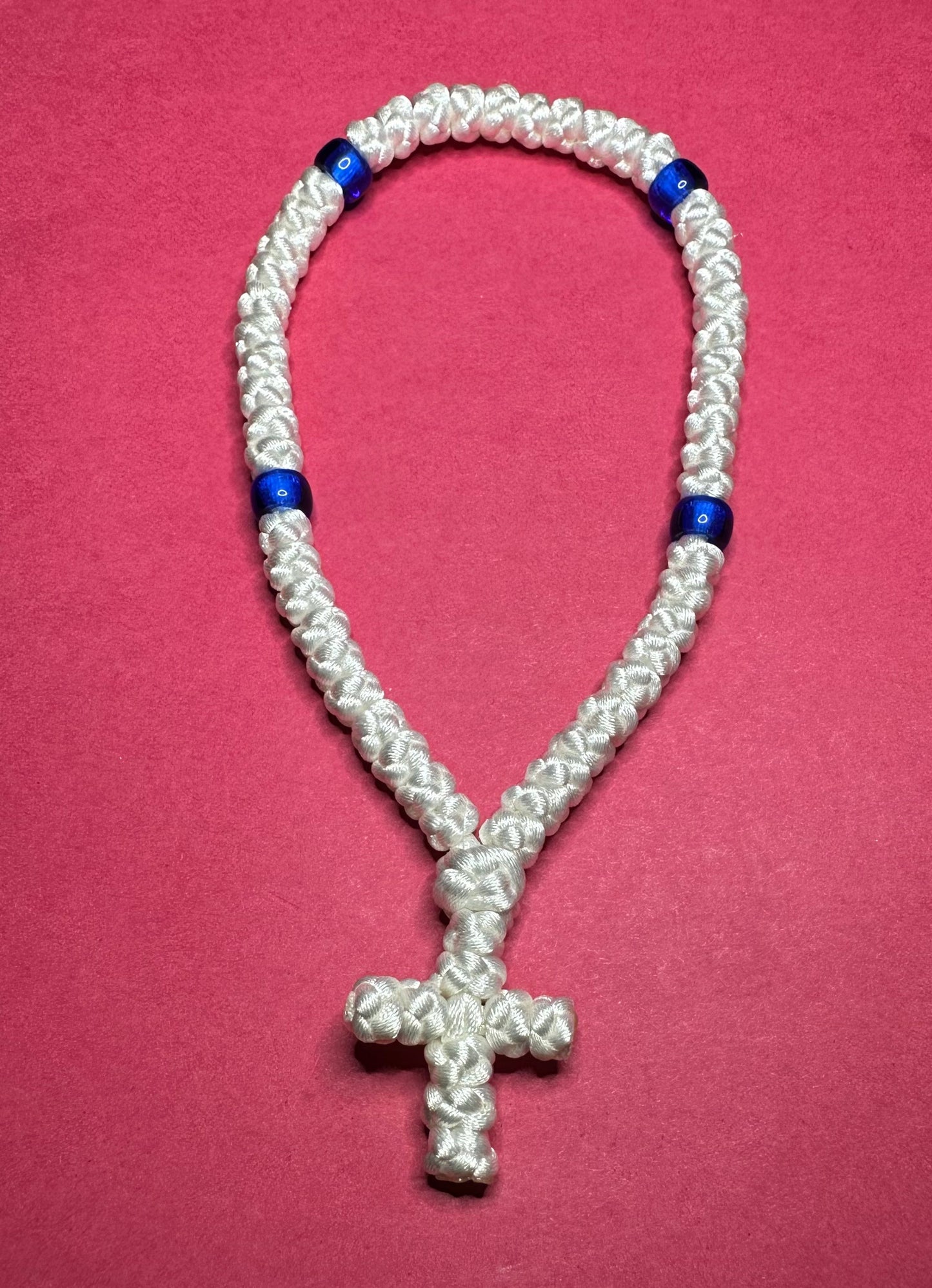 50-knot Orthodox prayer rope (satin) chotki komboskini