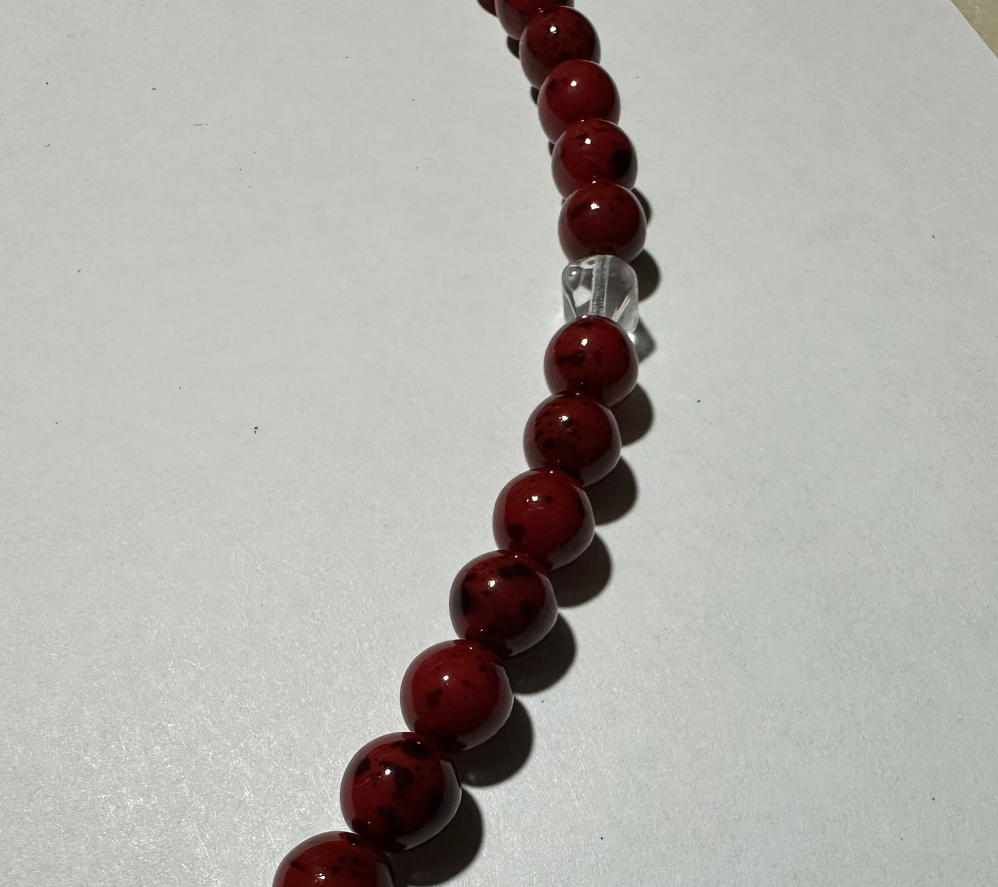 50-bead glass “gemstone” prayer rope chotki komboskini